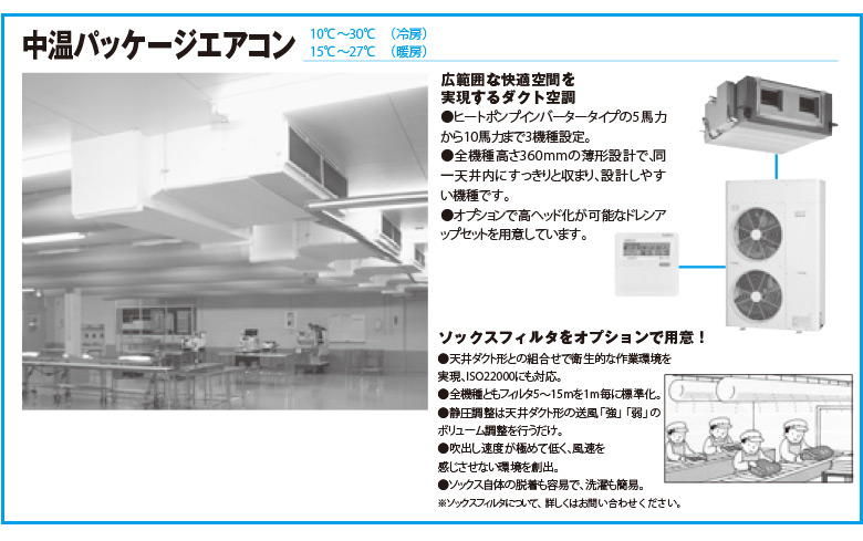 中温 低温用エアコン 業務用エアコン専門 空調ex